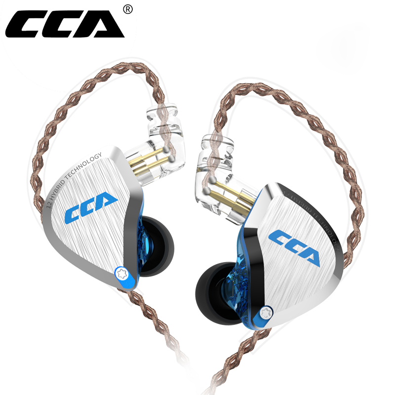 Pc Gaming Earphones - CCA C12 In-Ear-Metallkopfhörer 5BA + 1DD