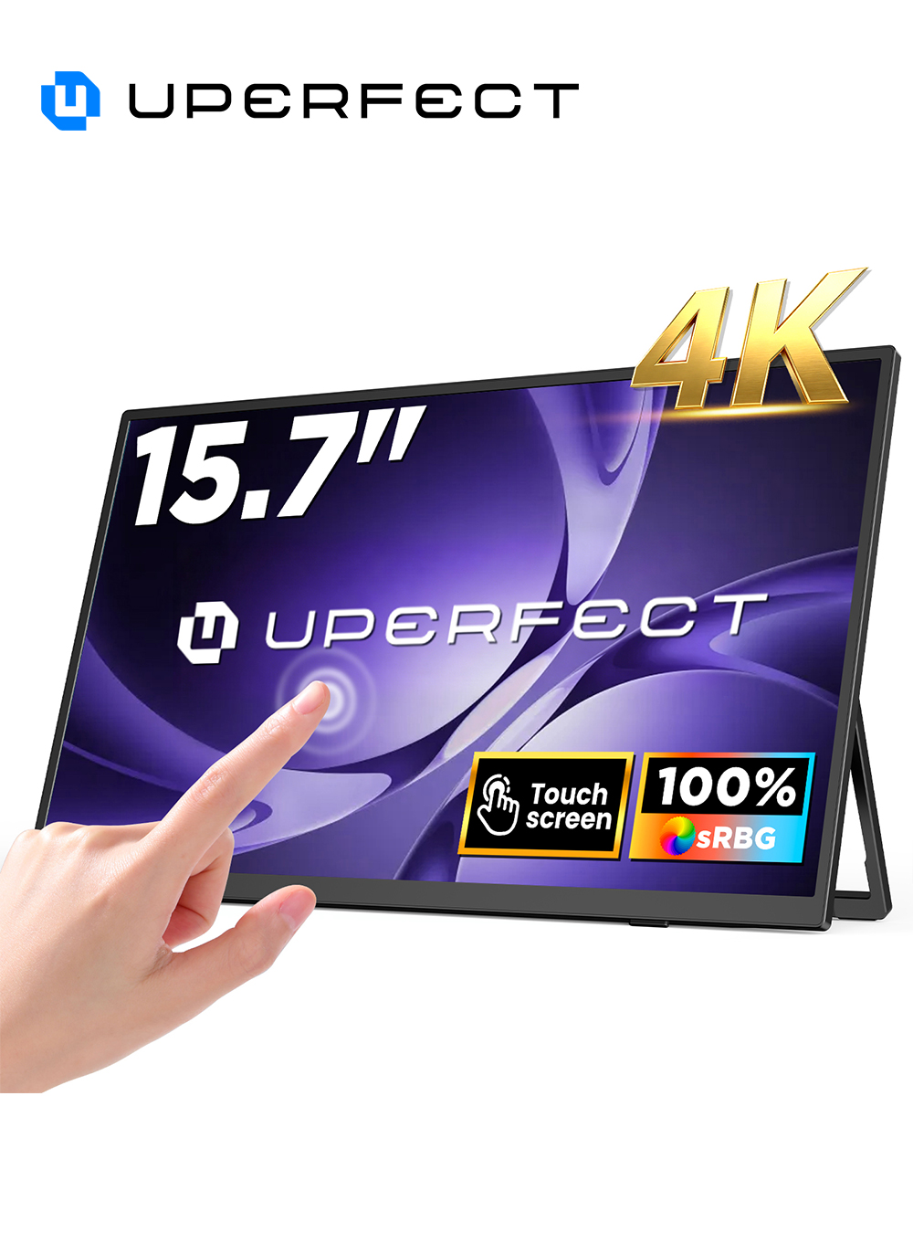 Pc Gaming Y60 - UPERFECT 4K UHD tragbarer Monitor 15,6
