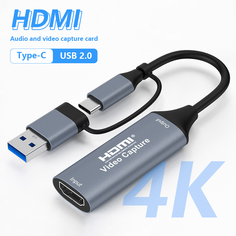 Pc Gaming Games - 4K 2-in-1 USB 2.0 Videoaufnahmekarte USB/Typ-C