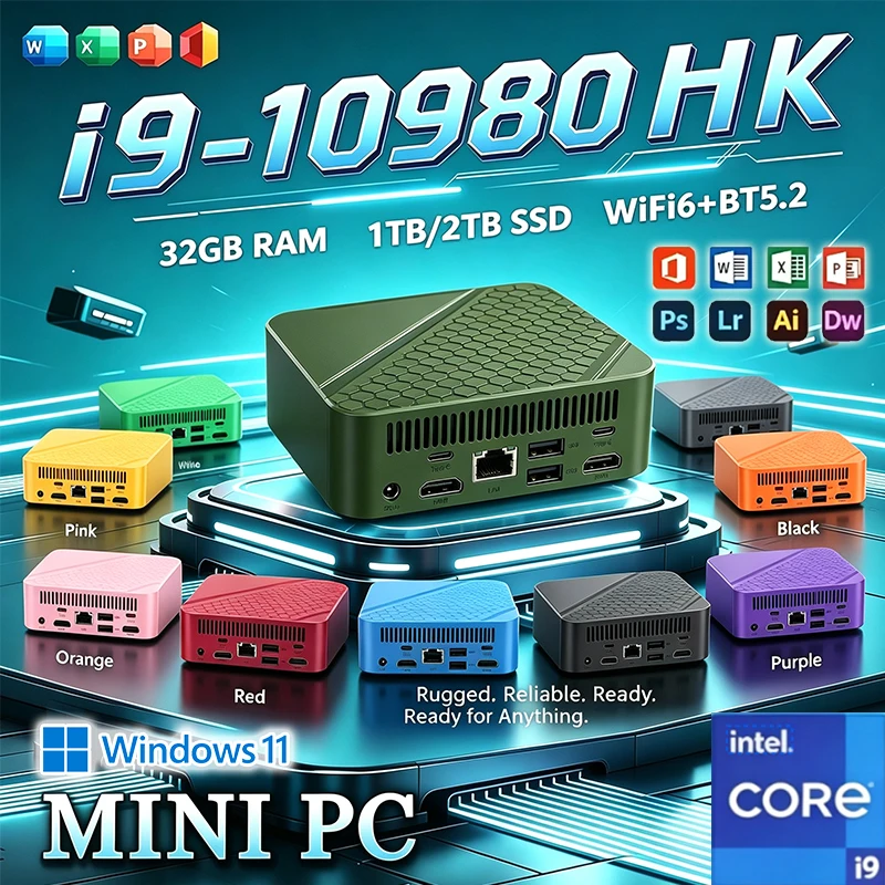 Pc Gaming Ram 32Gb - Mini-PC Gaming Intel Core i9 10980HK