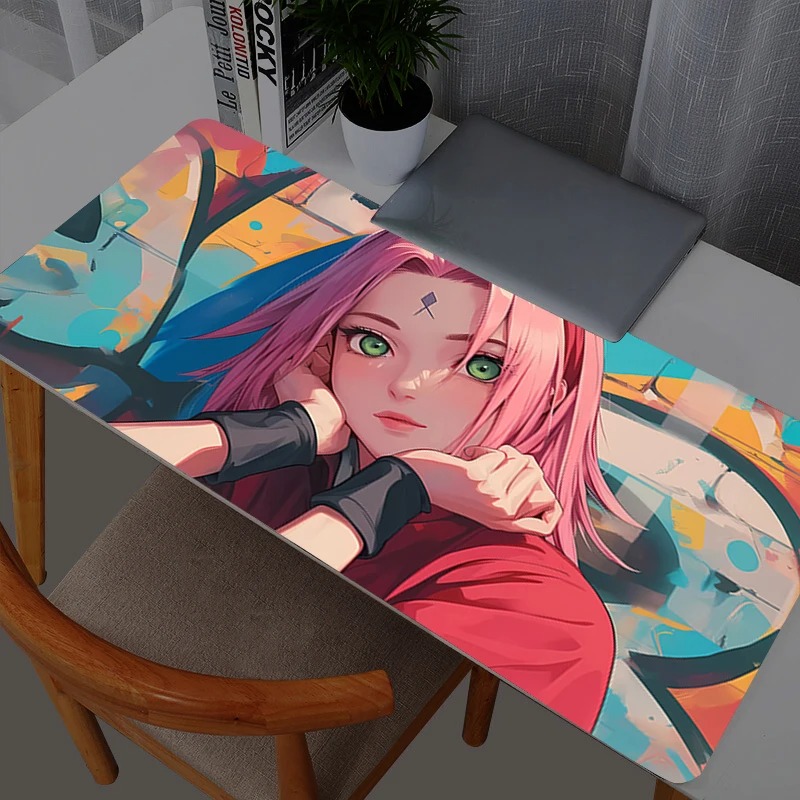 Pc Gaming Naruto - Naruto Sakura Haruno Mauspad Anime Mauspads