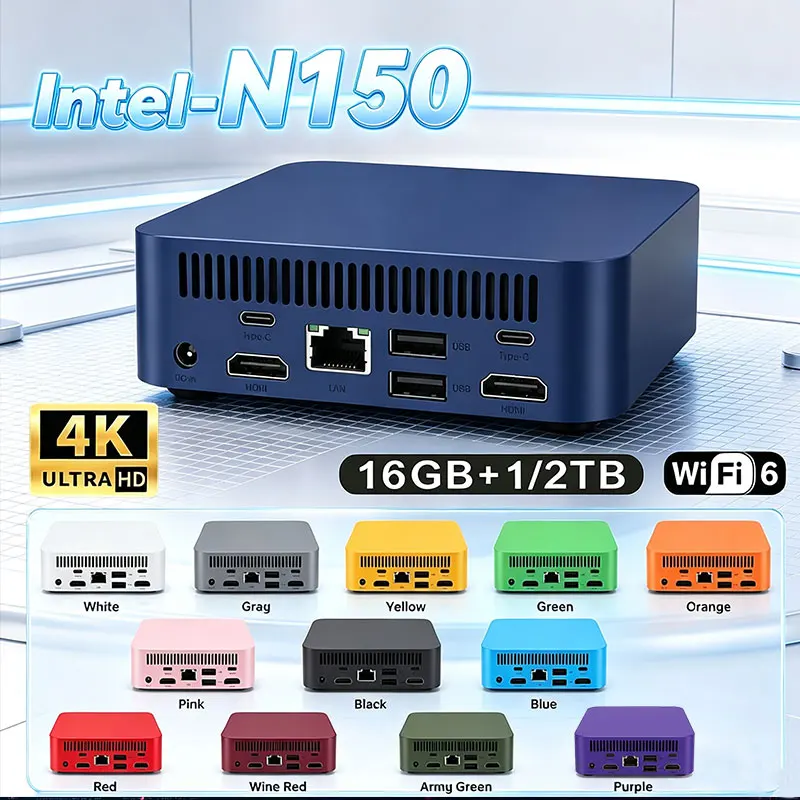 Pc Gaming Mini - 2026 Neuer Windows11 Mini-PC Tragbarer Gaming-Computer