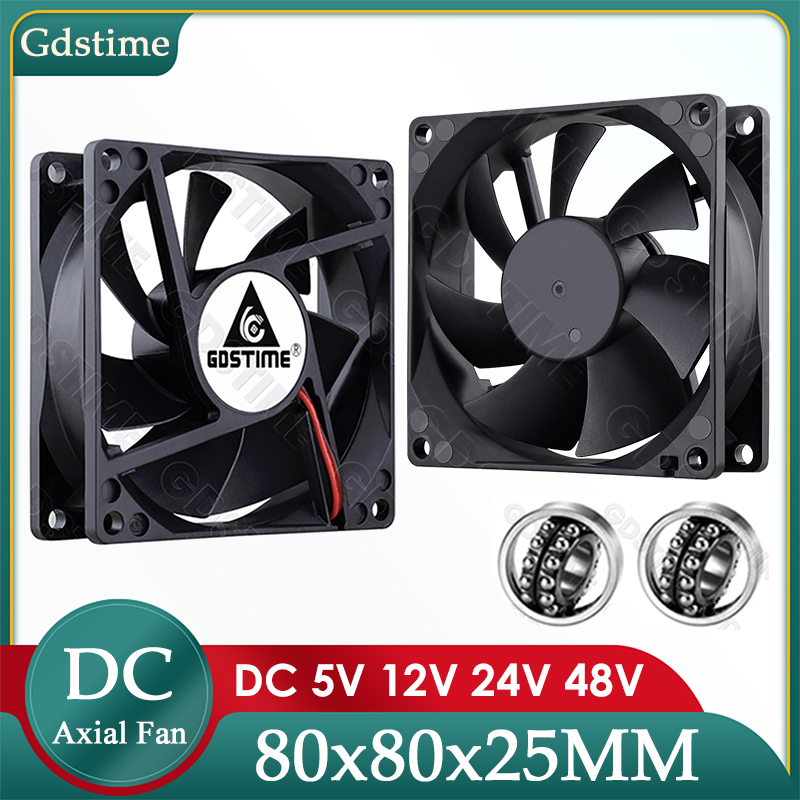 Pc Case Fan - Gdstime DC 5 V 12 V