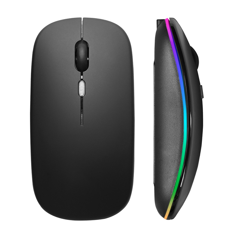 Wireless Gaming Mouse - Drahtlose Maus RGB Wiederaufladbare USB 2,4