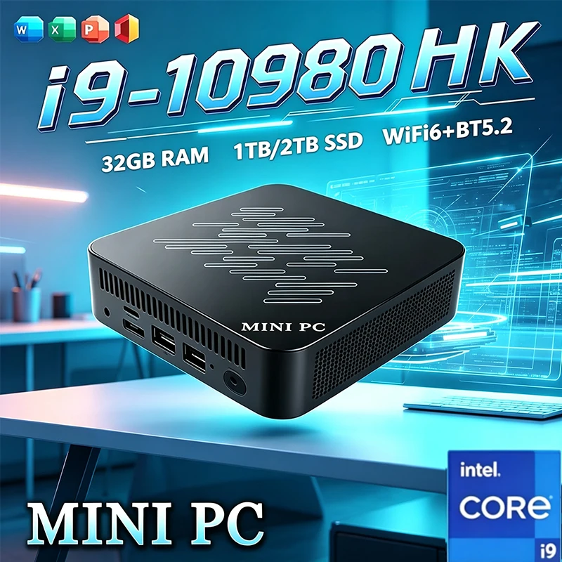 Pc Gaming Ram 32Gb - Core I9 10980HK Mini-PC Windows 11