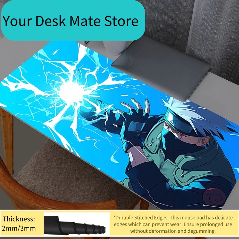 Pc Gaming Naruto - Gaming-Mauspad Groß Naruto Kakashi Hatake Computer-Mausunterlage