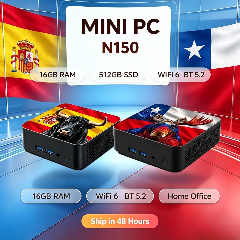 Pc Gaming Ddr4 - Tragbarer Mini-PC für Gamer, Intel Core