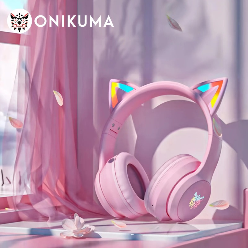 Onikuma B90 Pink Cat Ear Gamin – Pc Gaming Apple Bewertung und Preis