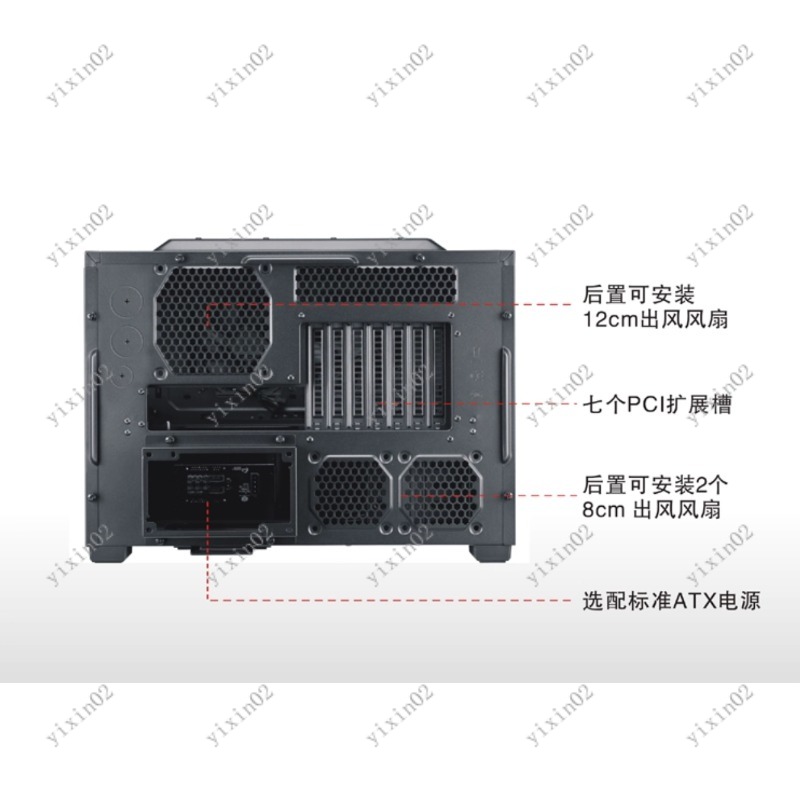 ATX-Motherboard-Computergehäus – Pc Case Fan Bewertung und Preis