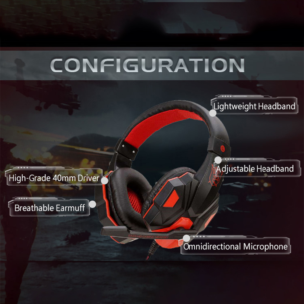 Kabelgebundene Gaming-Kopfhöre – Pc Gaming Earphones Bewertung und Preis
