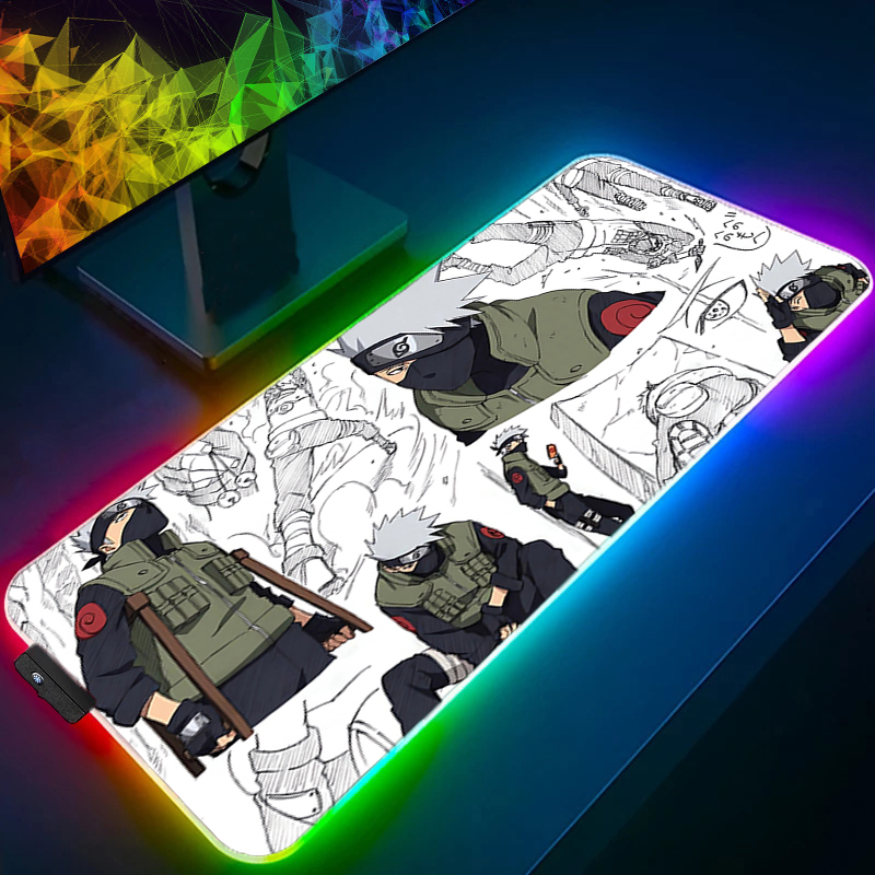 RGB-Mauspad, Naruto Kakashi Ha – Pc Gaming Naruto Bewertung und Preis