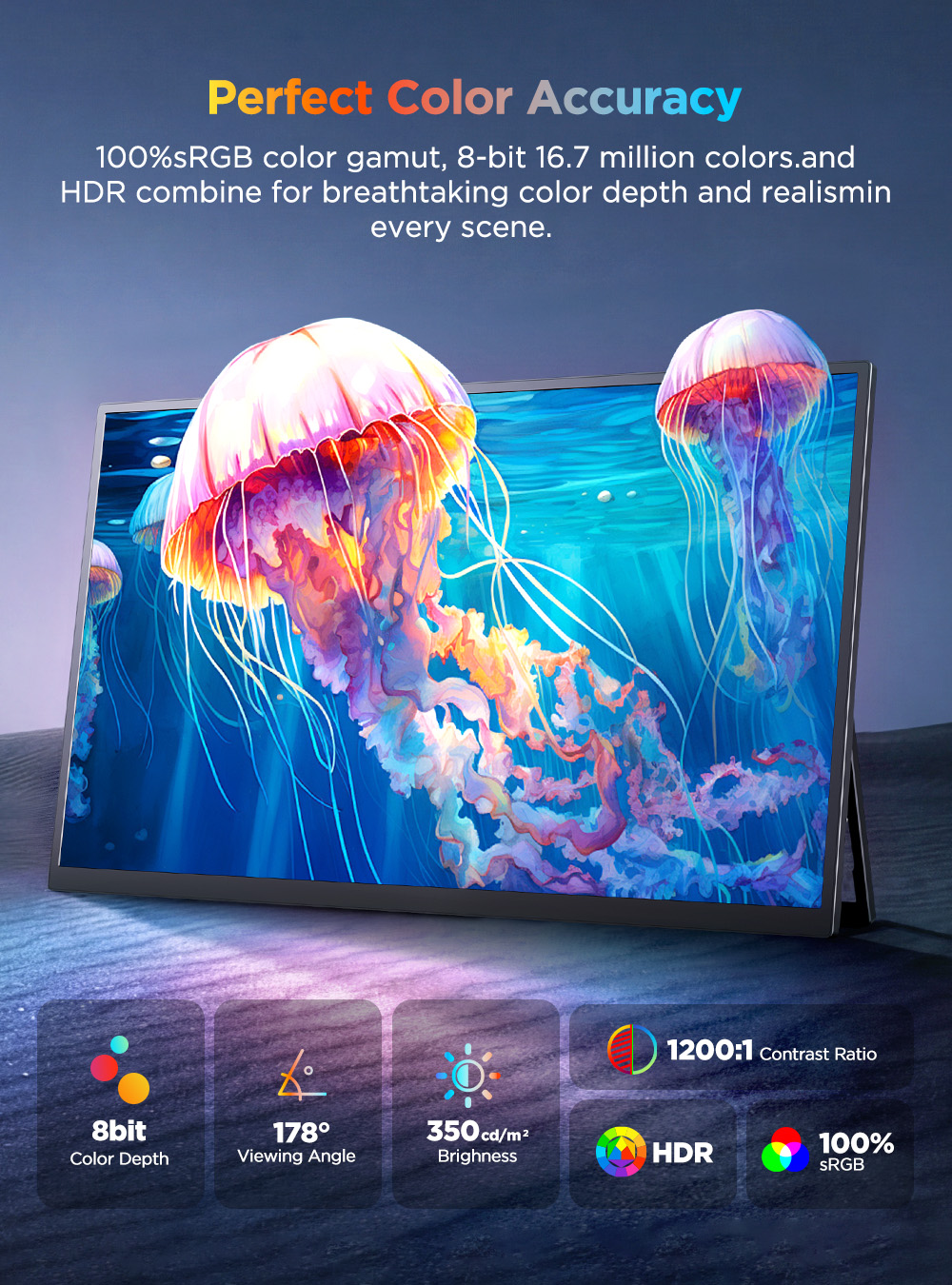 UPERFECT 4K UHD tragbarer Moni – Pc Gaming Y60 Bewertung und Preis