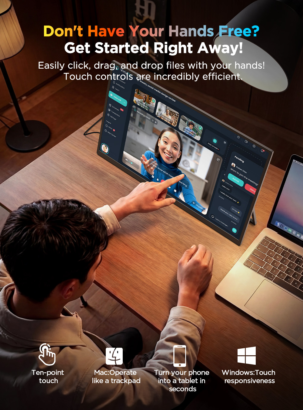 UPERFECT 4K UHD tragbarer Moni – Pc Gaming Y60 Bewertung und Preis