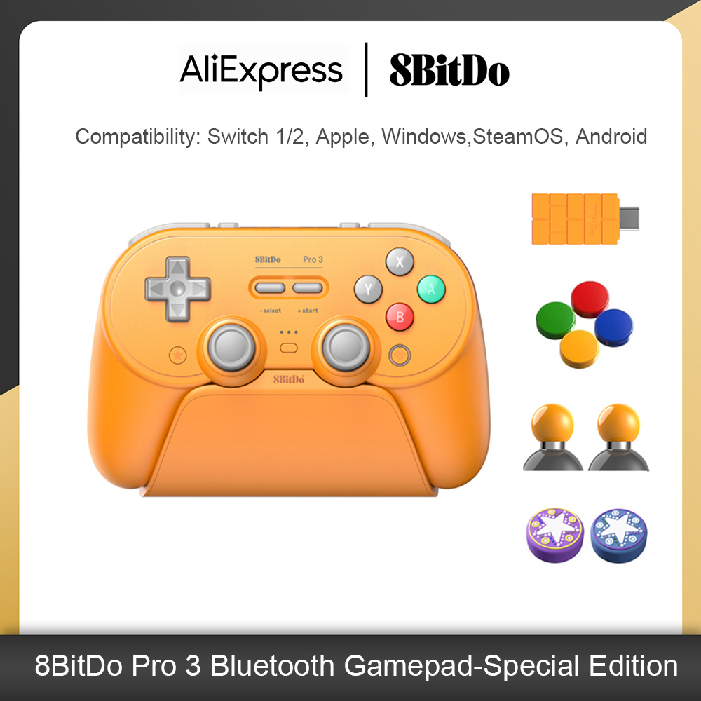 8BitDo Pro 3 Bluetooth-Gaming- – Pc Gaming Apple Bewertung und Preis
