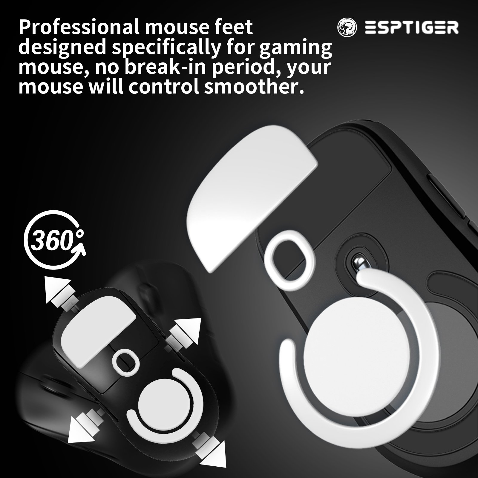 1 Packung EspTiger ICE V2 Gami – Wireless Gaming Mouse Bewertung und Preis