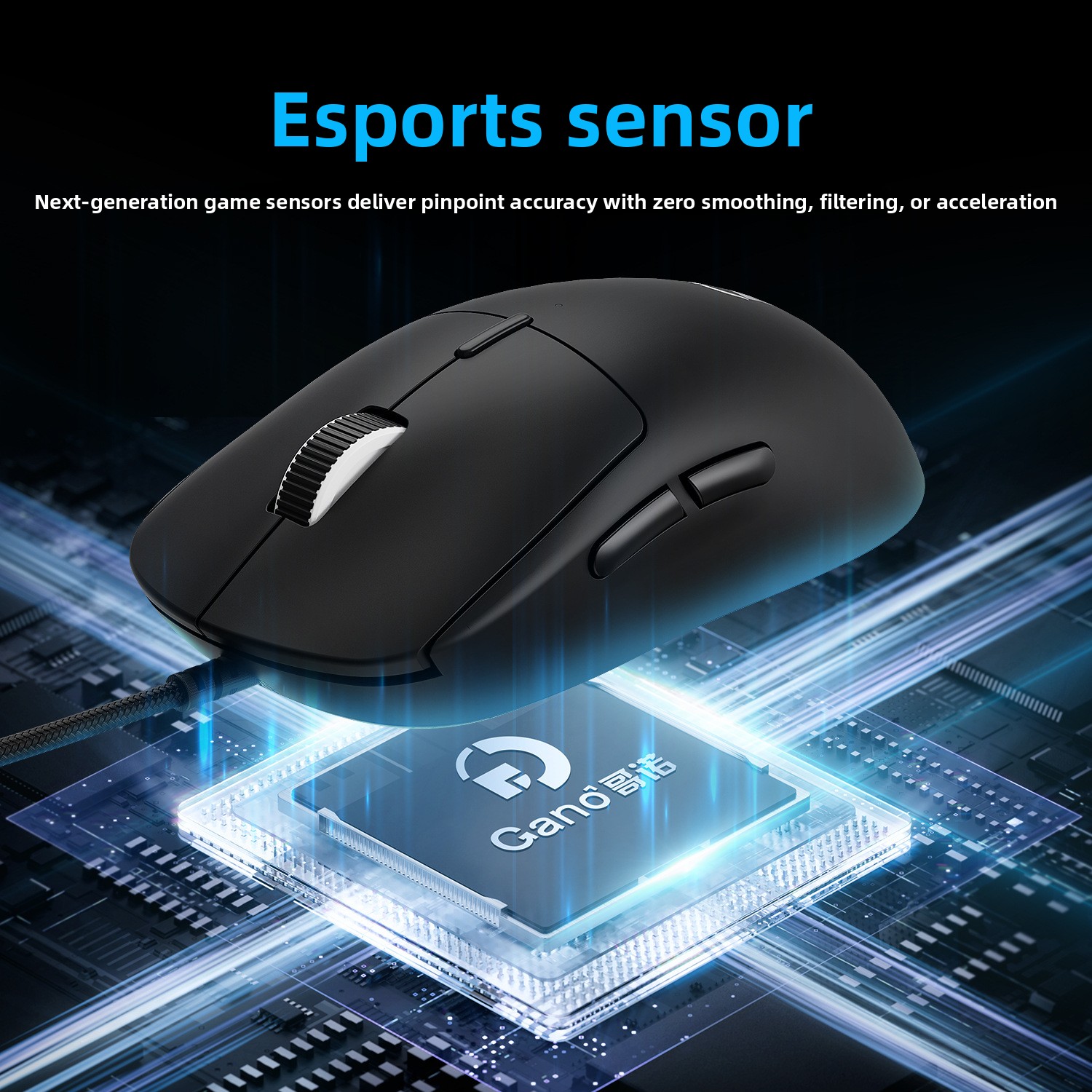 GPW-Y PAW3395 Leichte Kabelgeb – Pc Gaming Y60 Bewertung und Preis