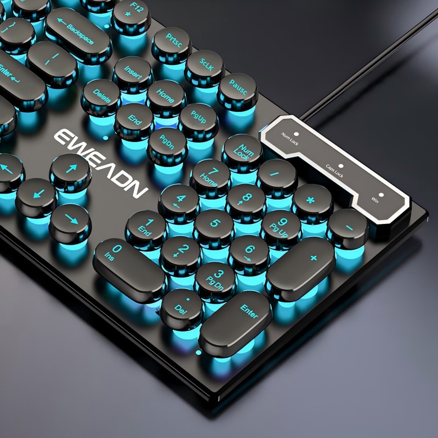 EWEADN Schreibmaschinen-Gaming – Pc Gaming Keyboards Bewertung und Preis