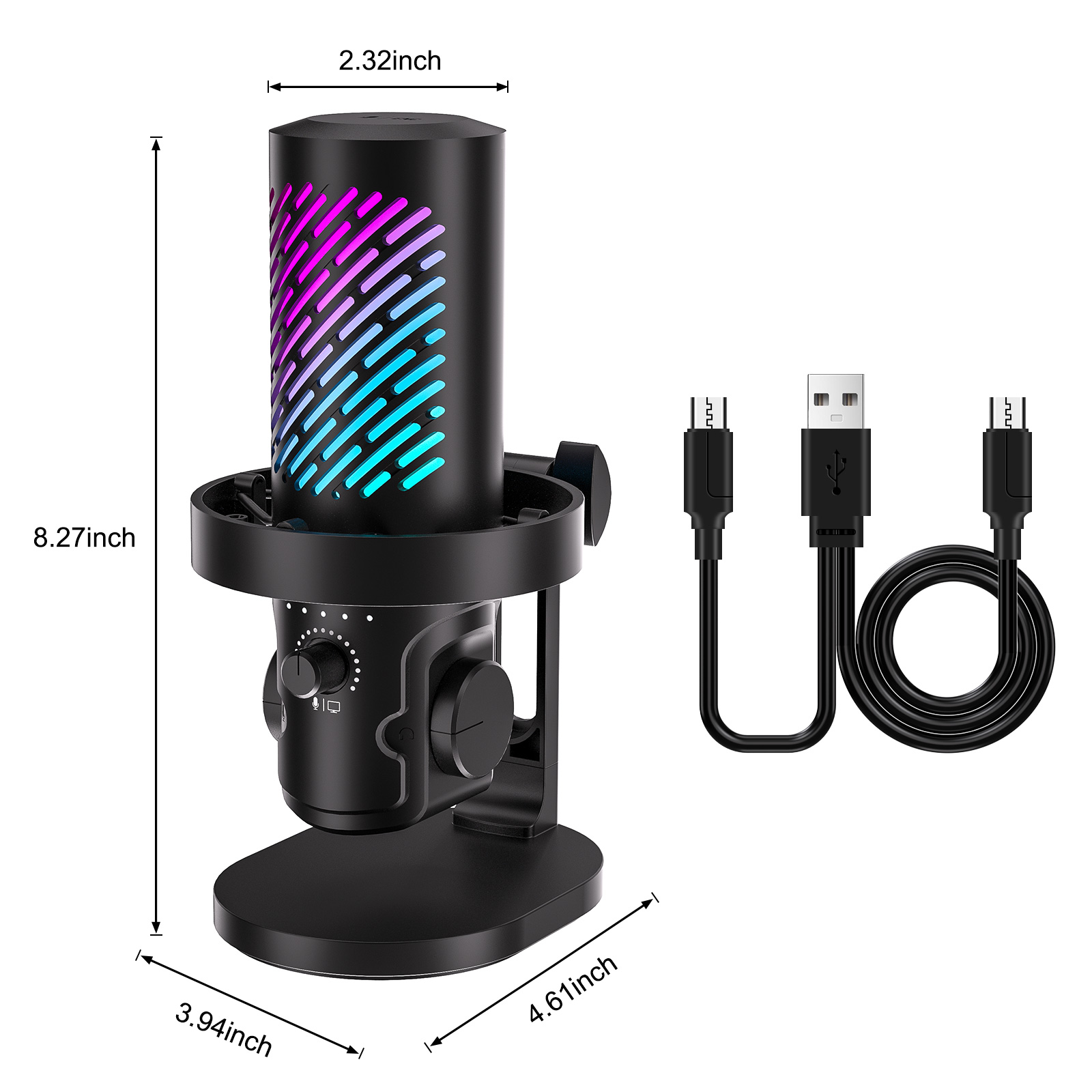 Tenlamp CG1 RGB USB-Streaming- – Pc Gaming Youtubers Bewertung und Preis
