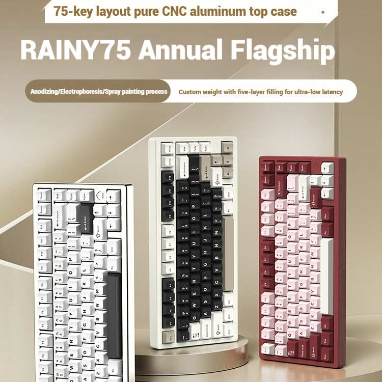 Drahtlose Bluetooth RAINY75 ma – Pc Gaming Keyboards Bewertung und Preis