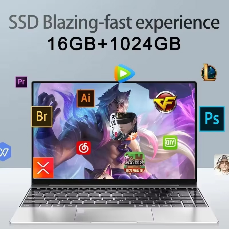 Robuster 15,6-Zoll-Laptop mit  – Pc Gaming New Bewertung und Preis