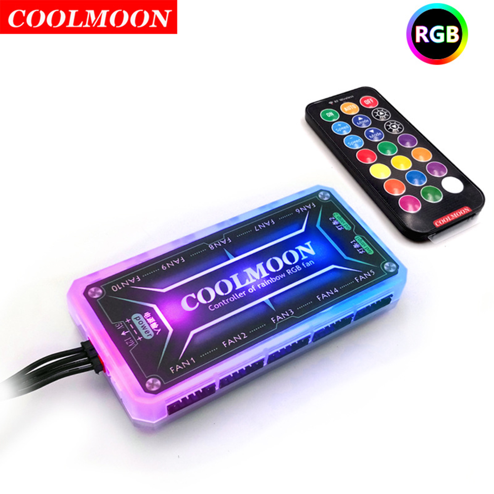 COOLMOON ARGB-Controller 12V 5 – Pc Case Fan Bewertung und Preis