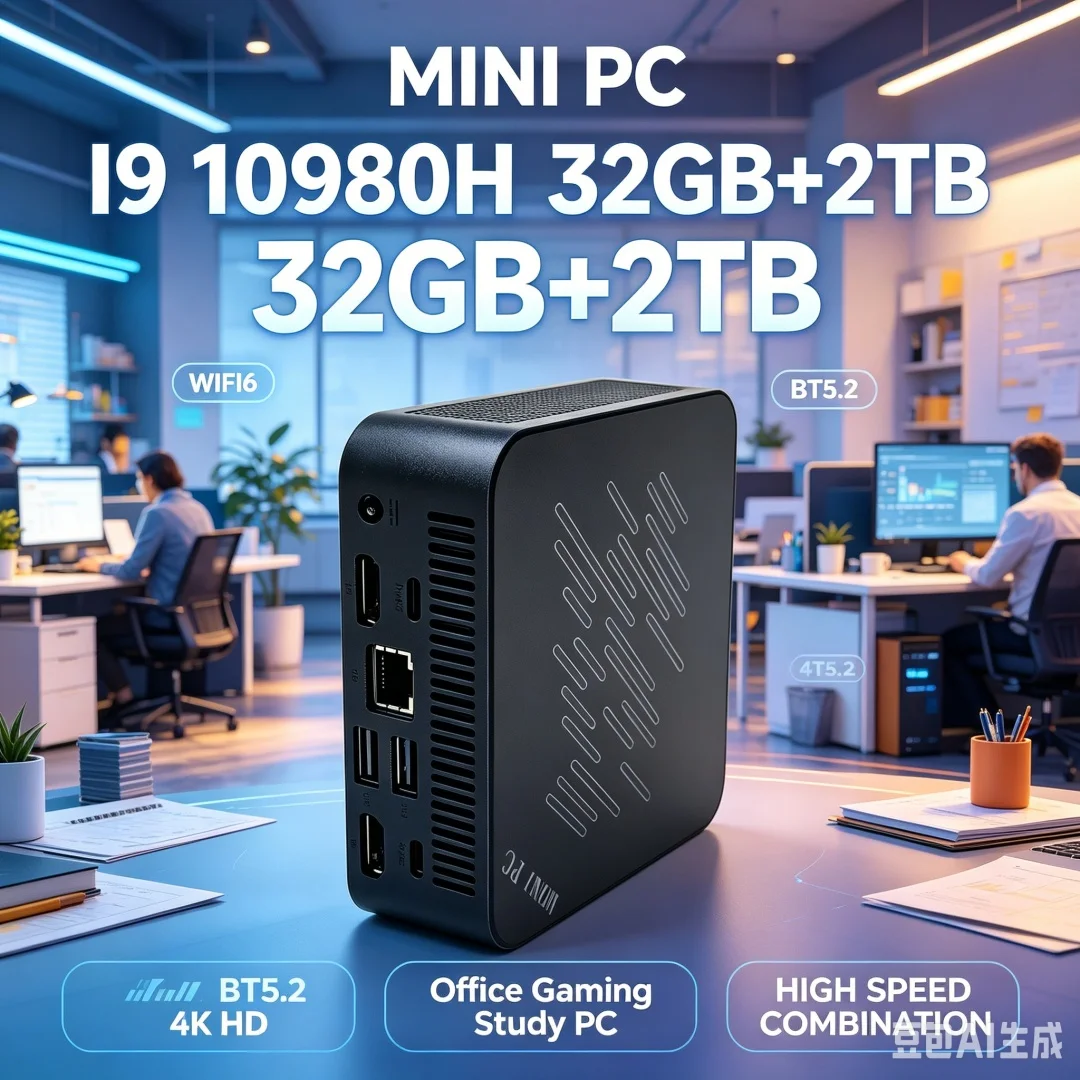 Core I9 10980HK Mini-PC Window – Pc Gaming Ram 32Gb Bewertung und Preis